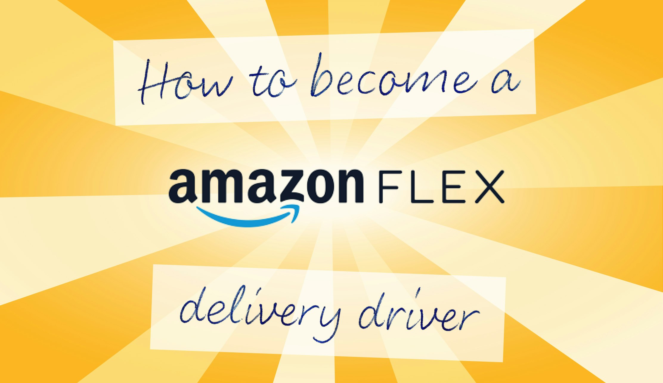 How to become an Amazon Flex delivery driver