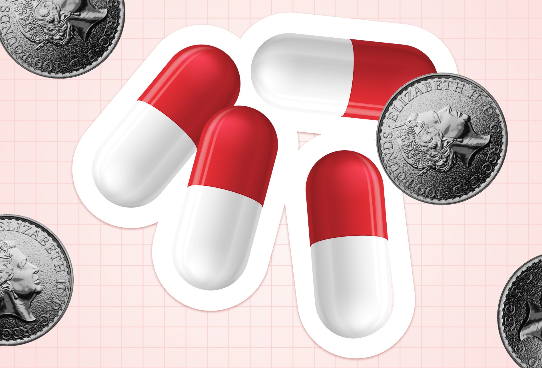 How to Start a Profitable Medical Delivery Service: Medicine pills and coins