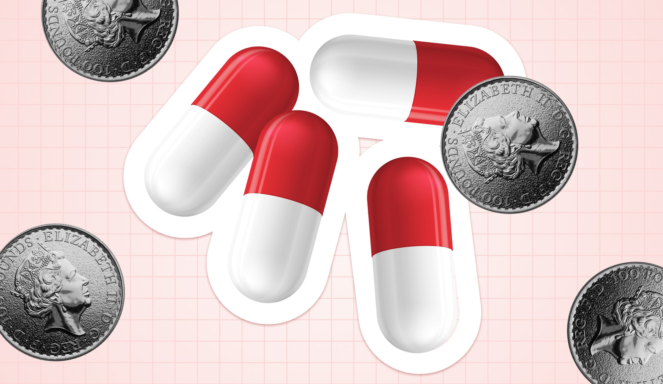 How to Start a Profitable Medical Delivery Service: Medicine pills and coins