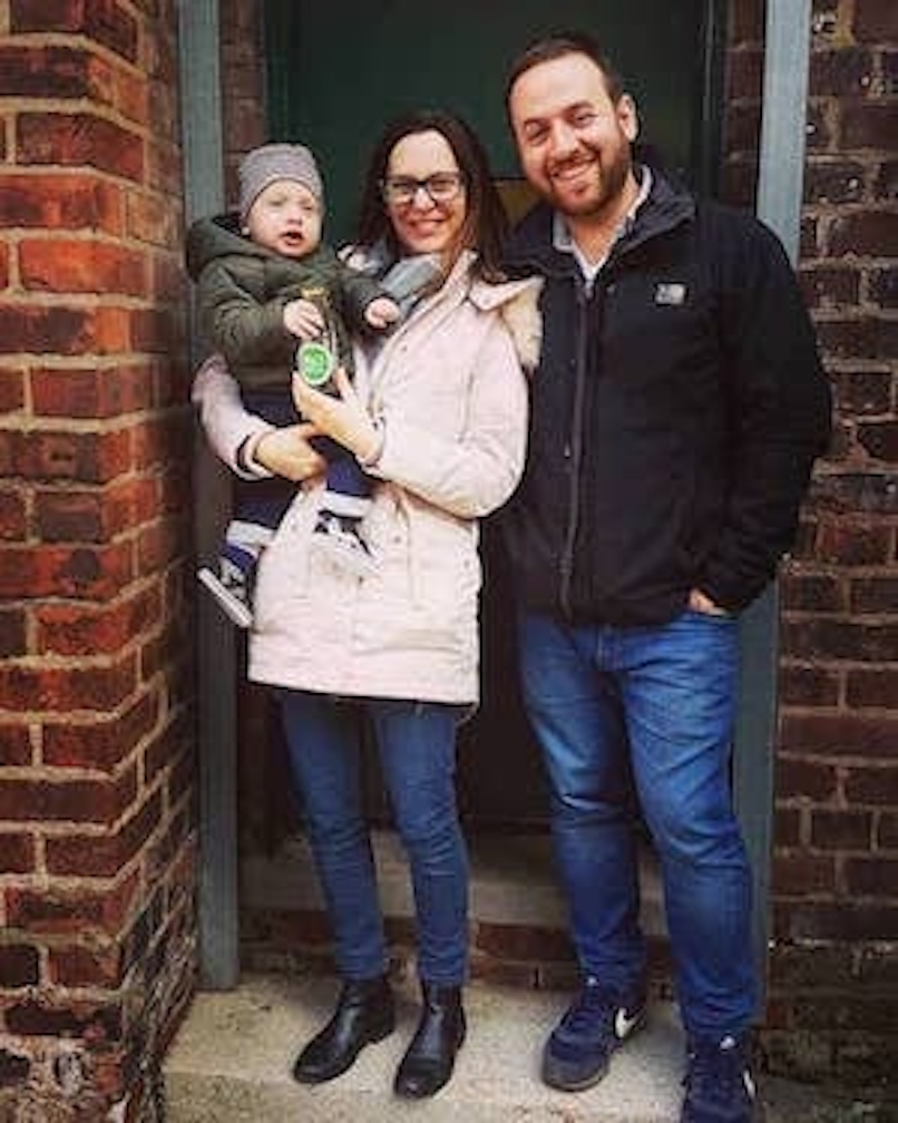 Aaron Saffer and Fanni Saffer, owners of M20 Refills; M20 Refills delivers eco-friendly products to its customers using Circuit's route planner app.