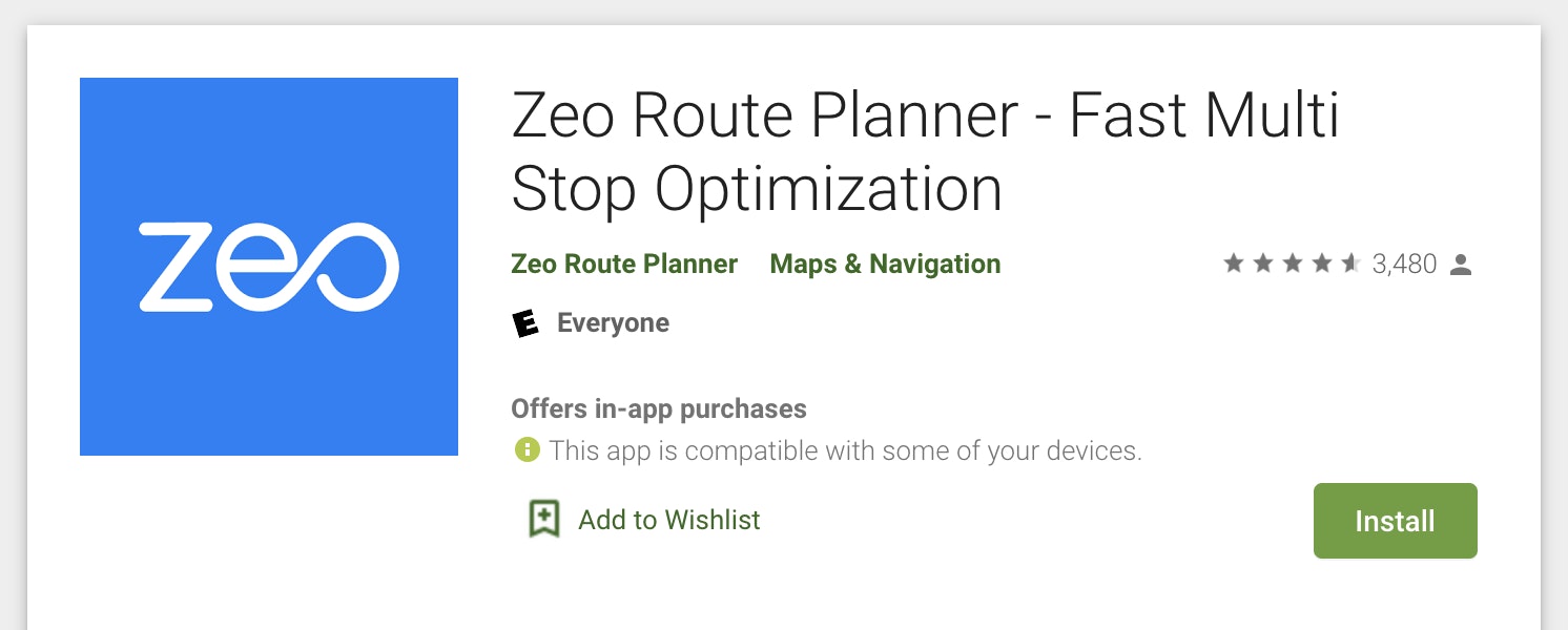 Delivery Drivers Review the Top-rated Mobile Route Planning Apps: Zeo Route Planner reviews