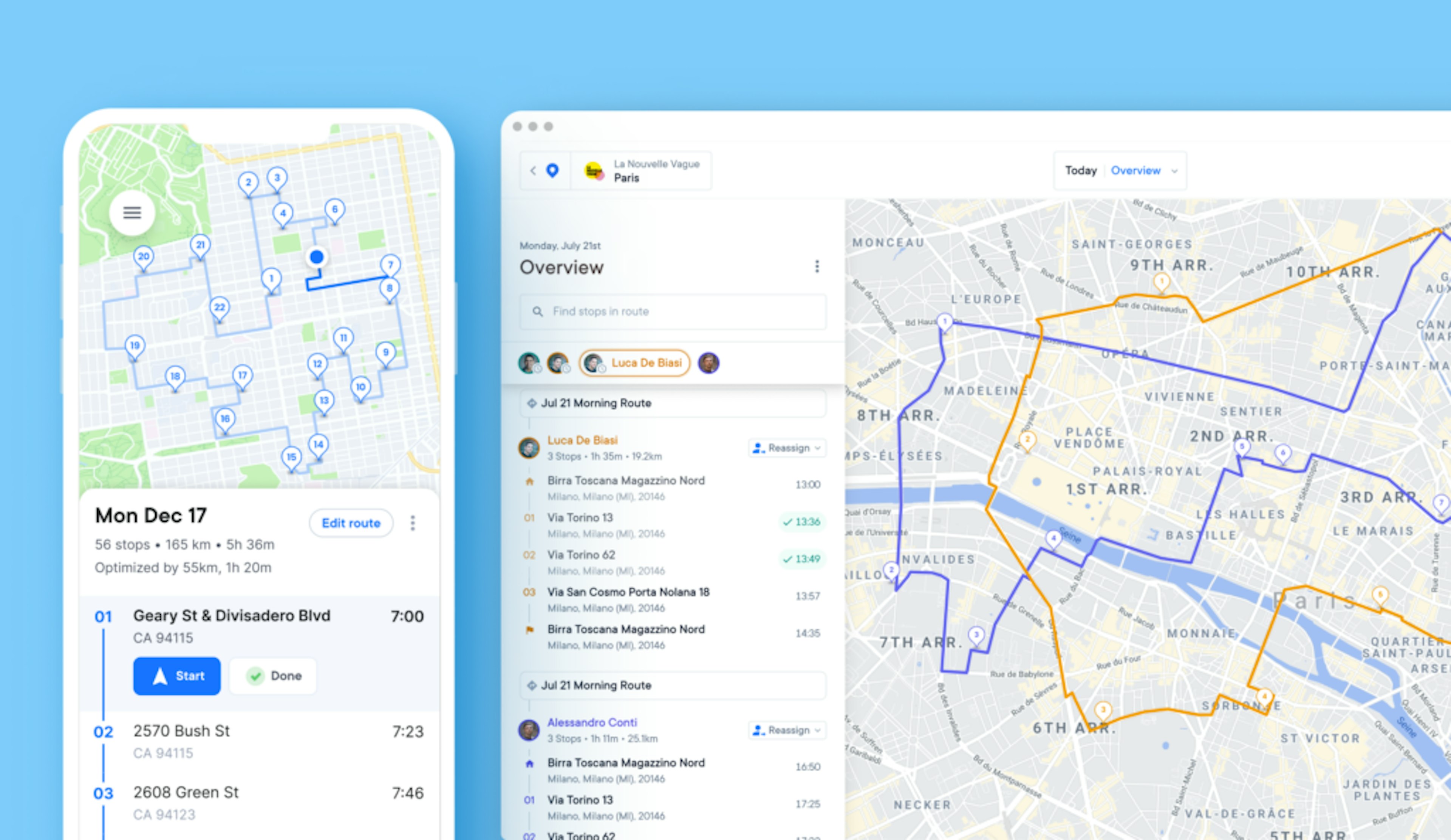 The 5 Most Important Features of Your Delivery Logistics App. Delivery Route Calculation and Route Optimization Across Your Fleet