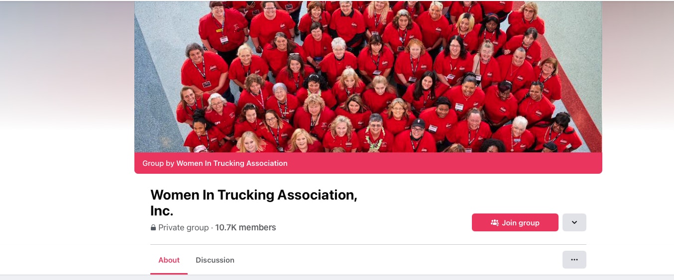 Women In Trucking Association, Inc. Facebook Group
