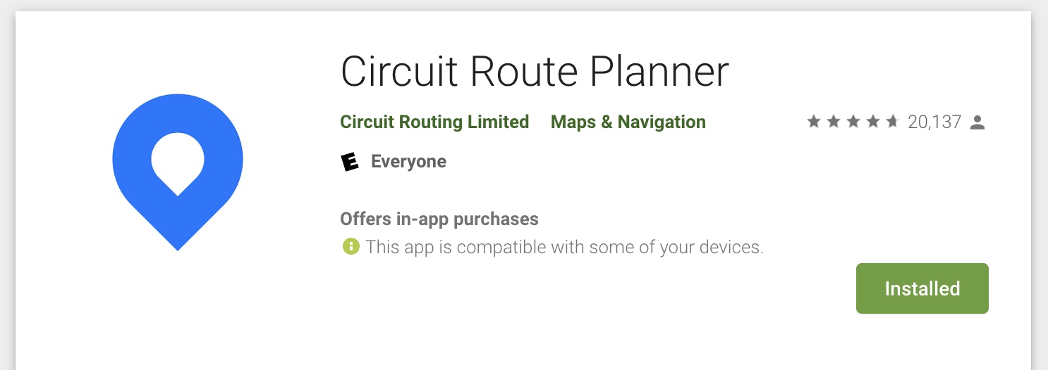 Delivery Drivers Review the Top-rated Mobile Route Planning Apps: Circuit Route Planner