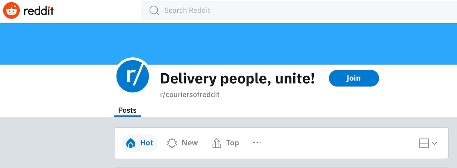 Reddit Delivery People, Unite! thread