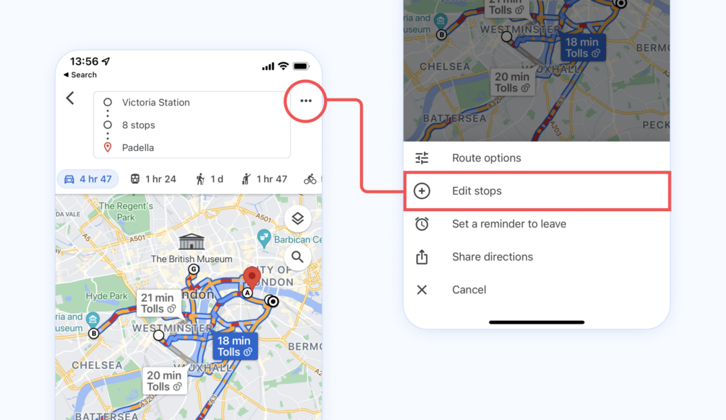 How To Plan The Shortest Route For Multiple Destinations In Google Maps   YmE4MmQzMzUtNDM0ZC00MGFkLWI0ZjgtYjkyYTk5NzAzNDQz 4ca05e9e 2260 444c Be2e 3e3e370f7257 1024x593 