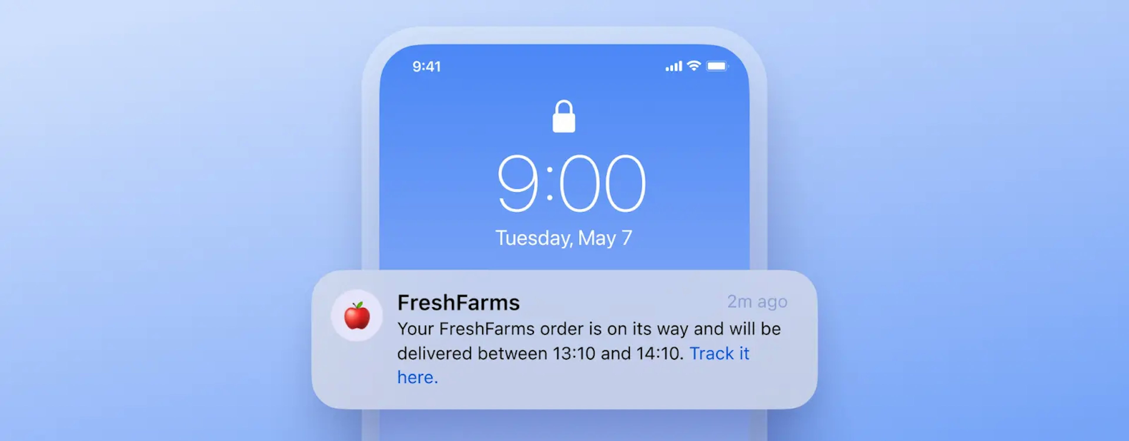 Dynamic customer notifications for delivery tracking