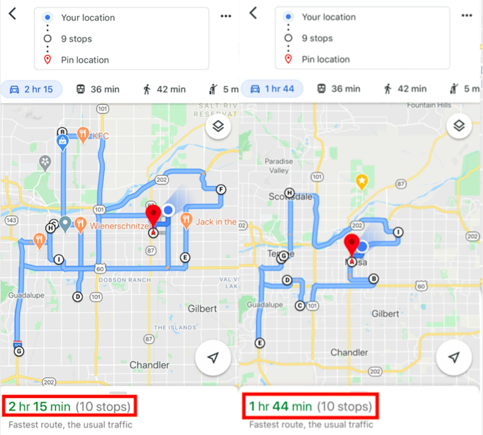 Map App That Allows Multiple Stops 