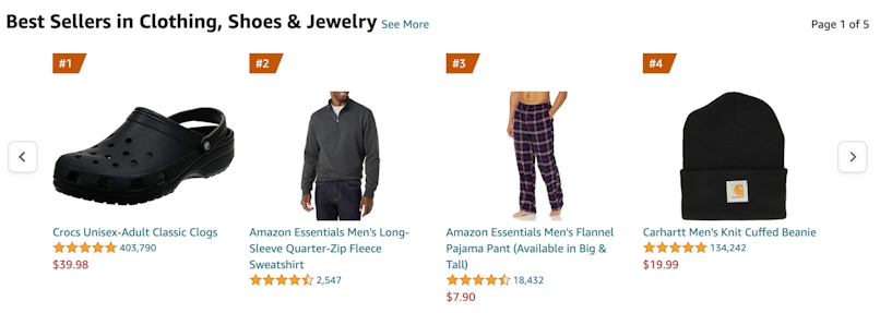 amazon best selling shoes