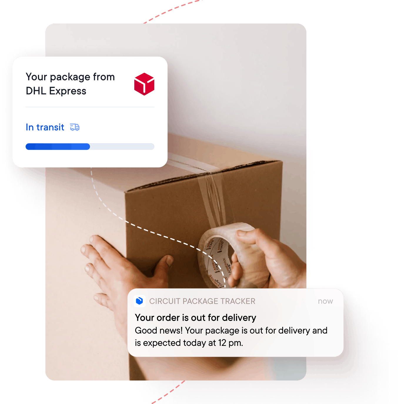 JCEX tracking Circuit package tracker
