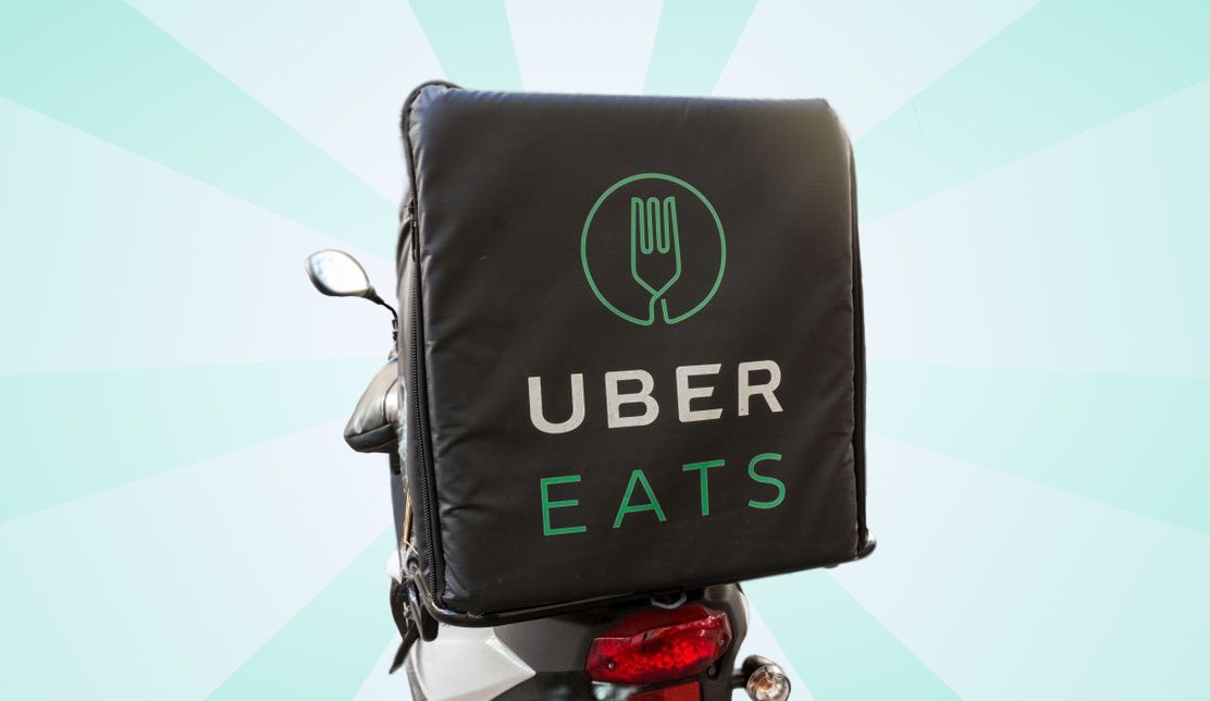 uber eats moped driver