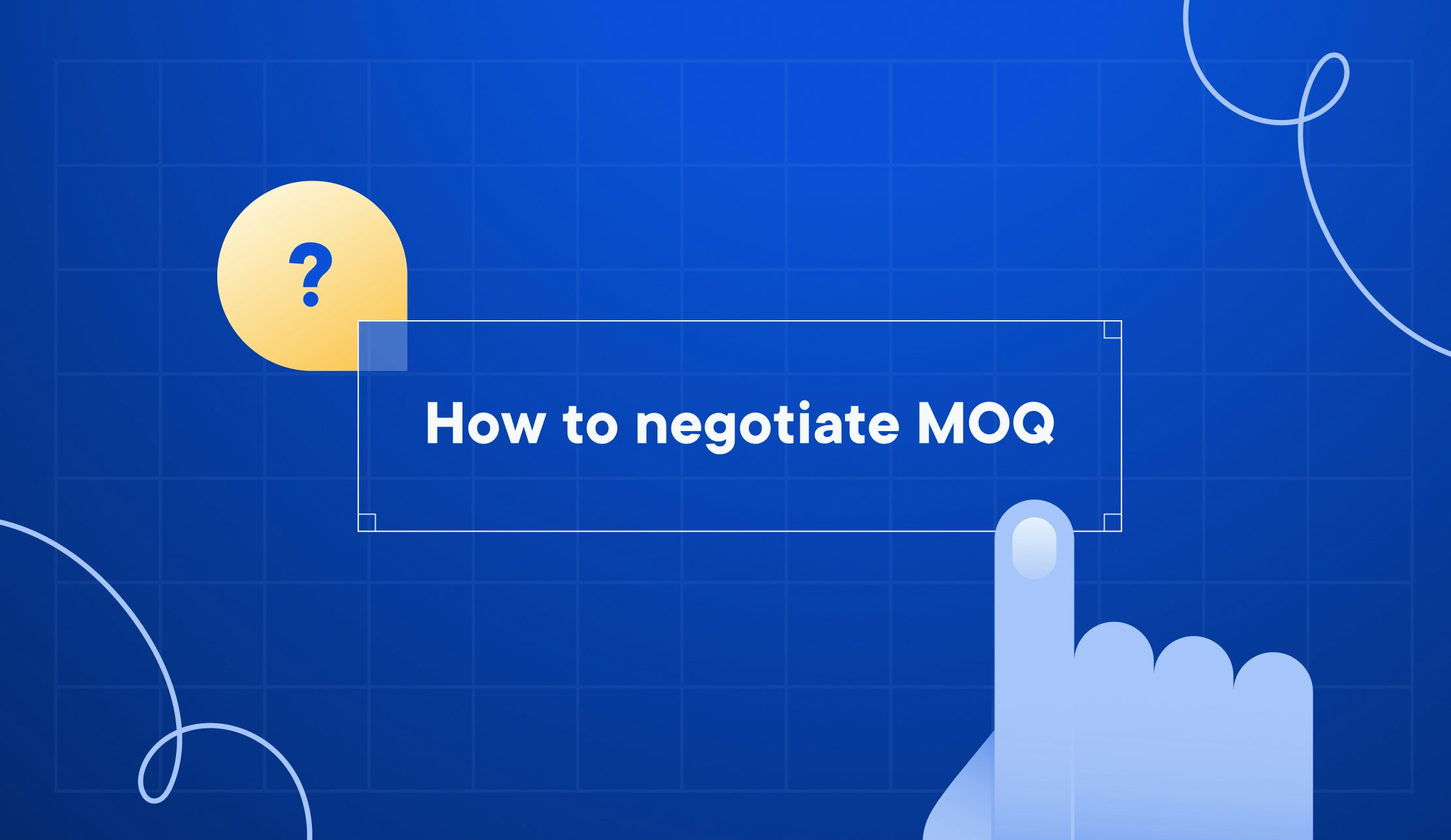 how to negotiate moq