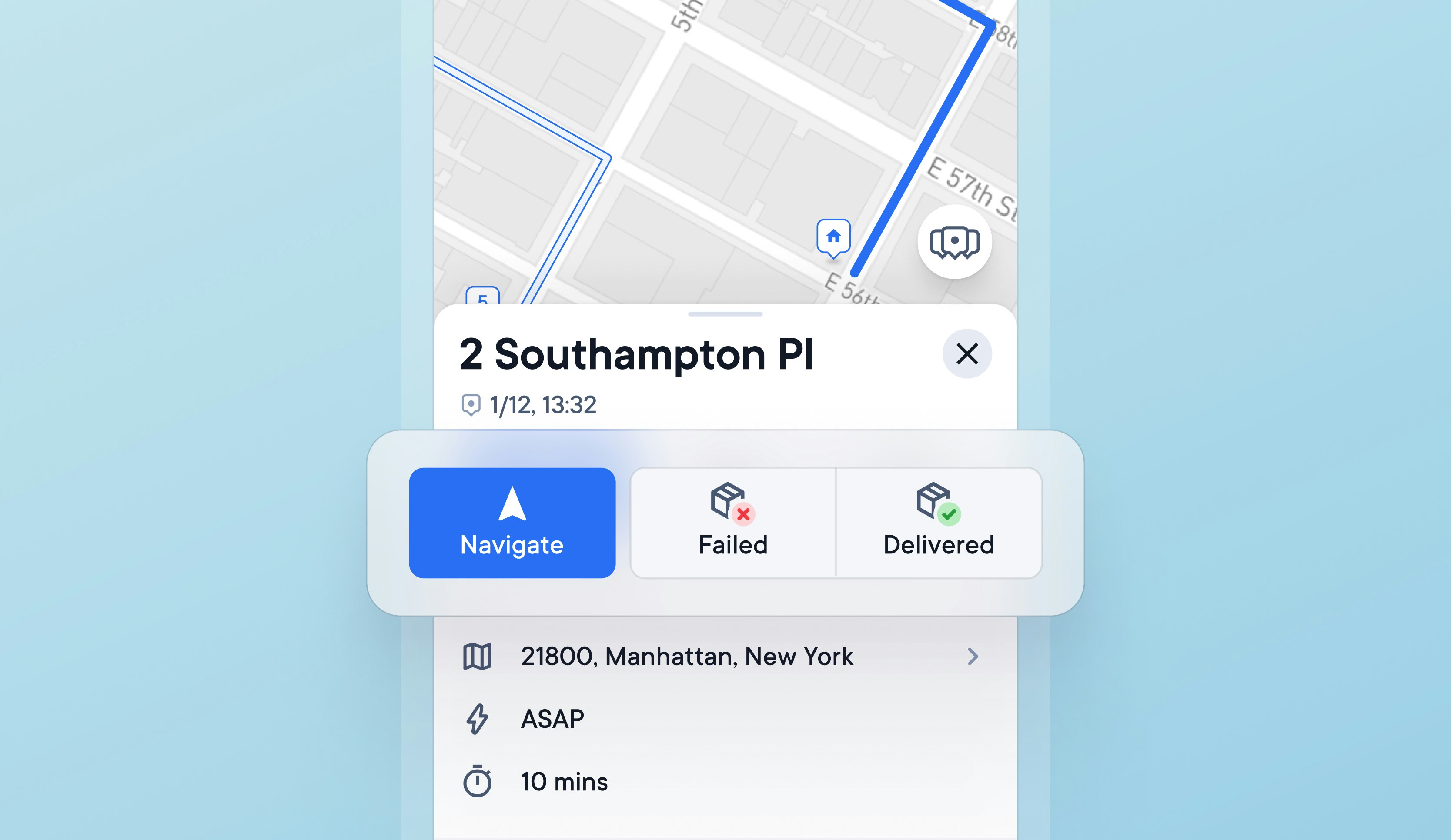 Easy to use route planning app