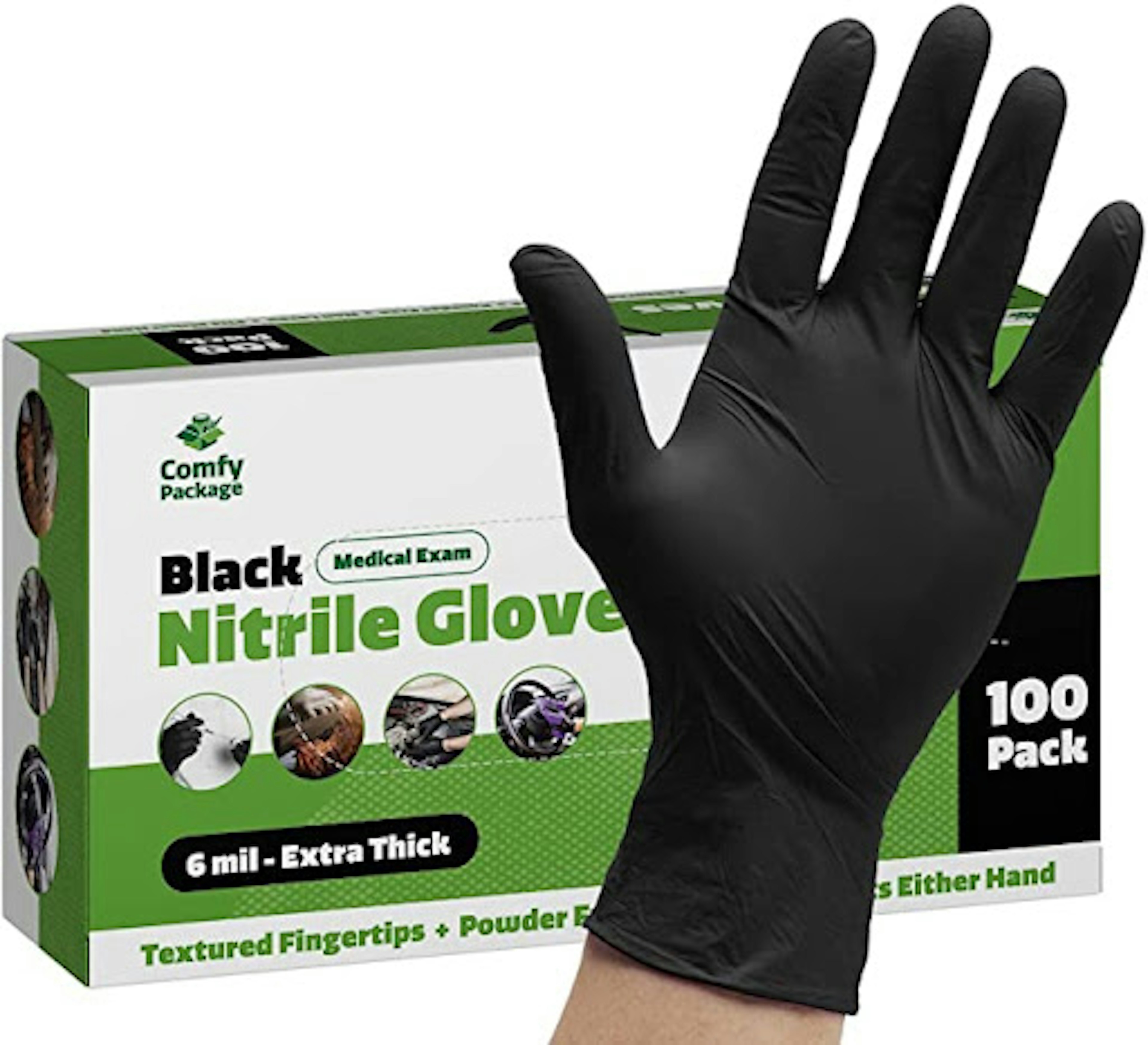 black-nitrile-gloves