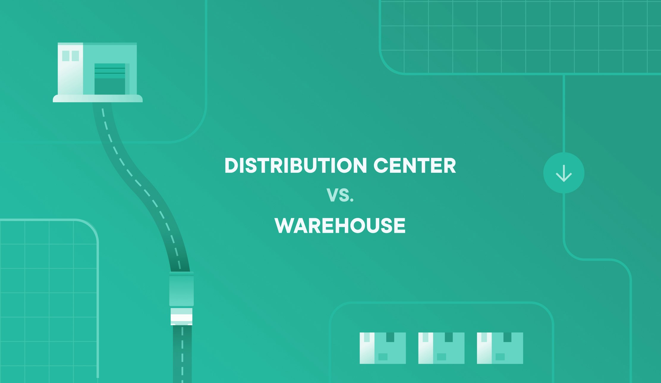 distribution center vs warehouse