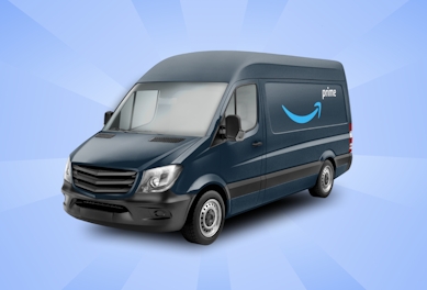 amazon delivery van