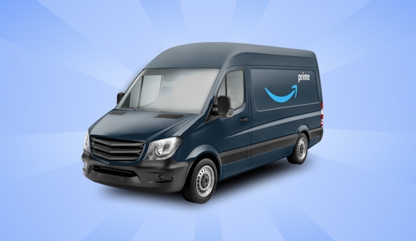 amazon delivery van