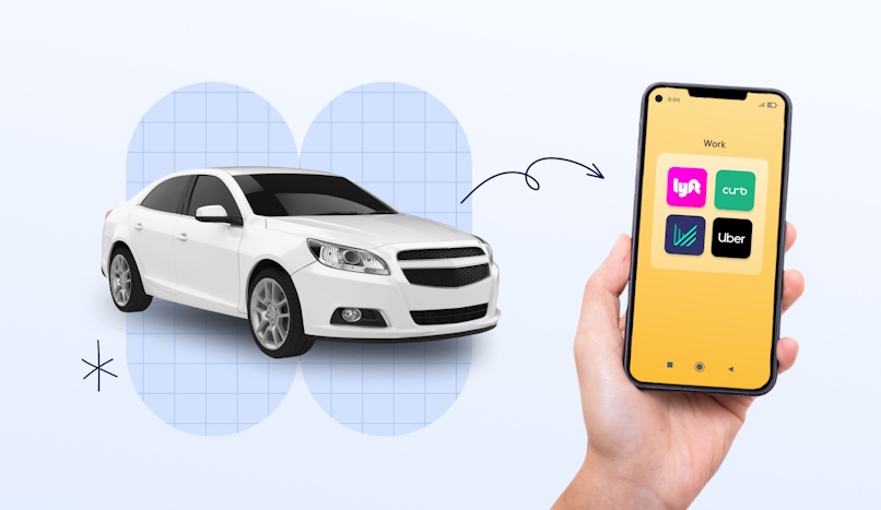 rideshare delivery driver