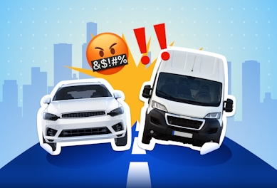 Which cities have the most road rage?