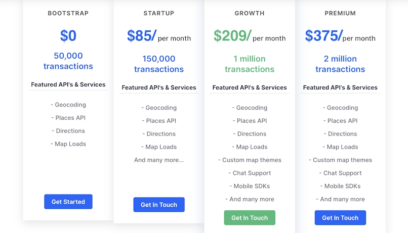 Mappr pricing