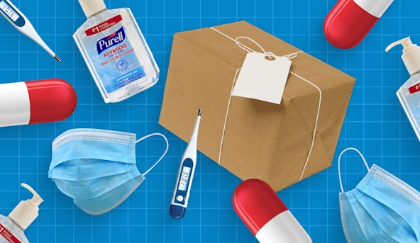 Ways to keep yourself safe from COVID19 as a delivery driver: wear a mask, take temperature checks often, and sanitize your hands.