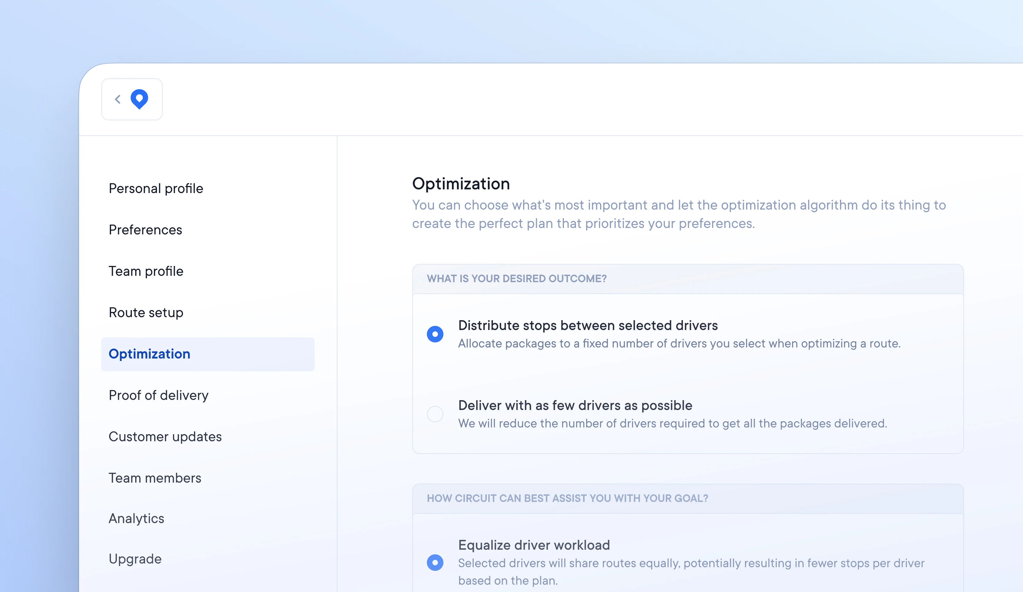 Customize Route Optimization Objectives To Suit Your Delivery Operations customize-route-optimization-objectives-to-suit-your-delivery-operations