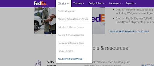 request-fedex-package-pickup