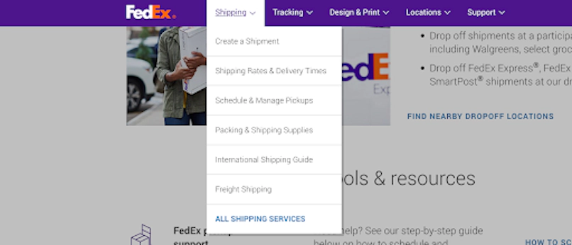 request-fedex-package-pickup