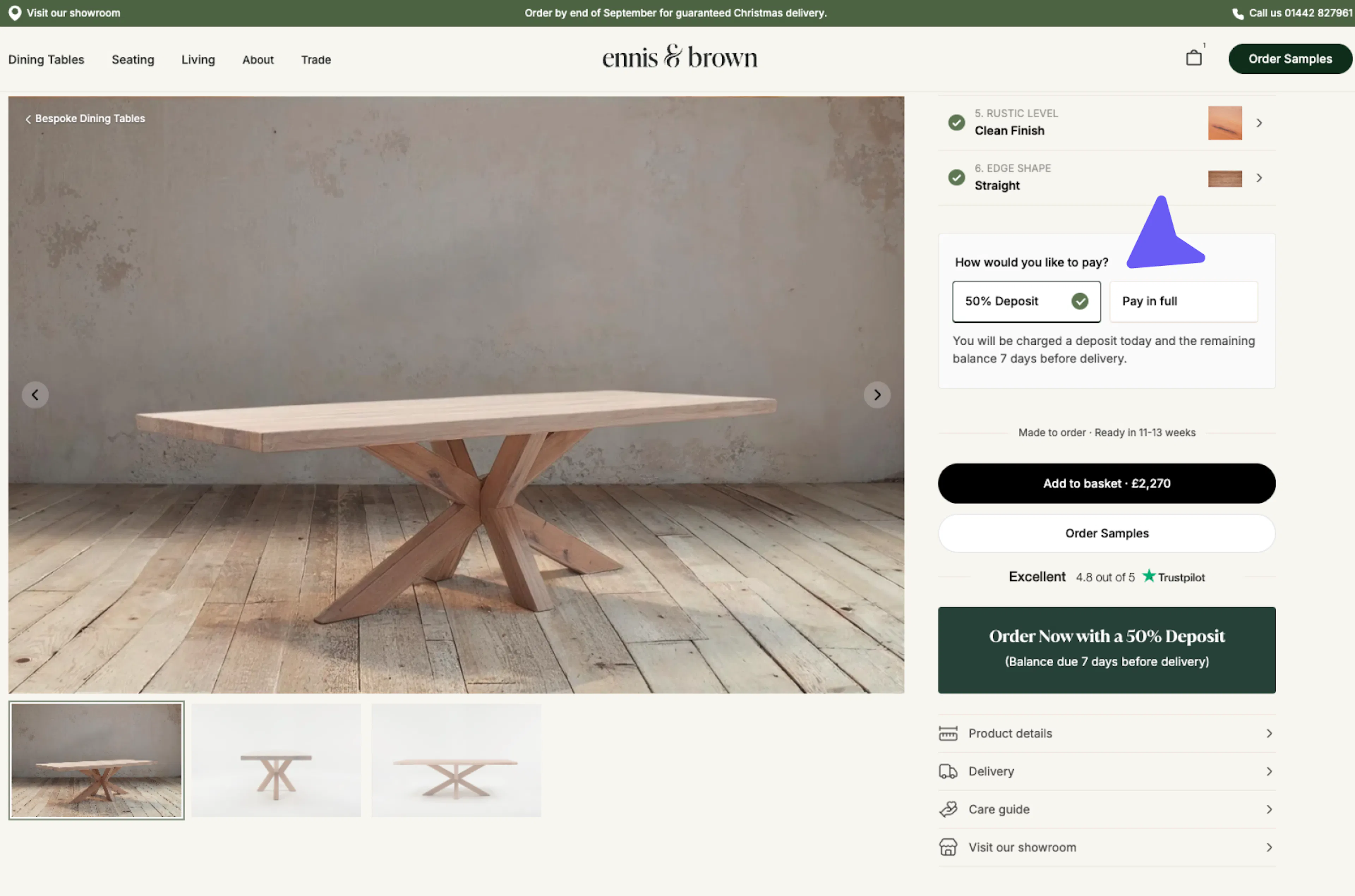 Ennis & Brown product page
