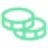 Coins icon.