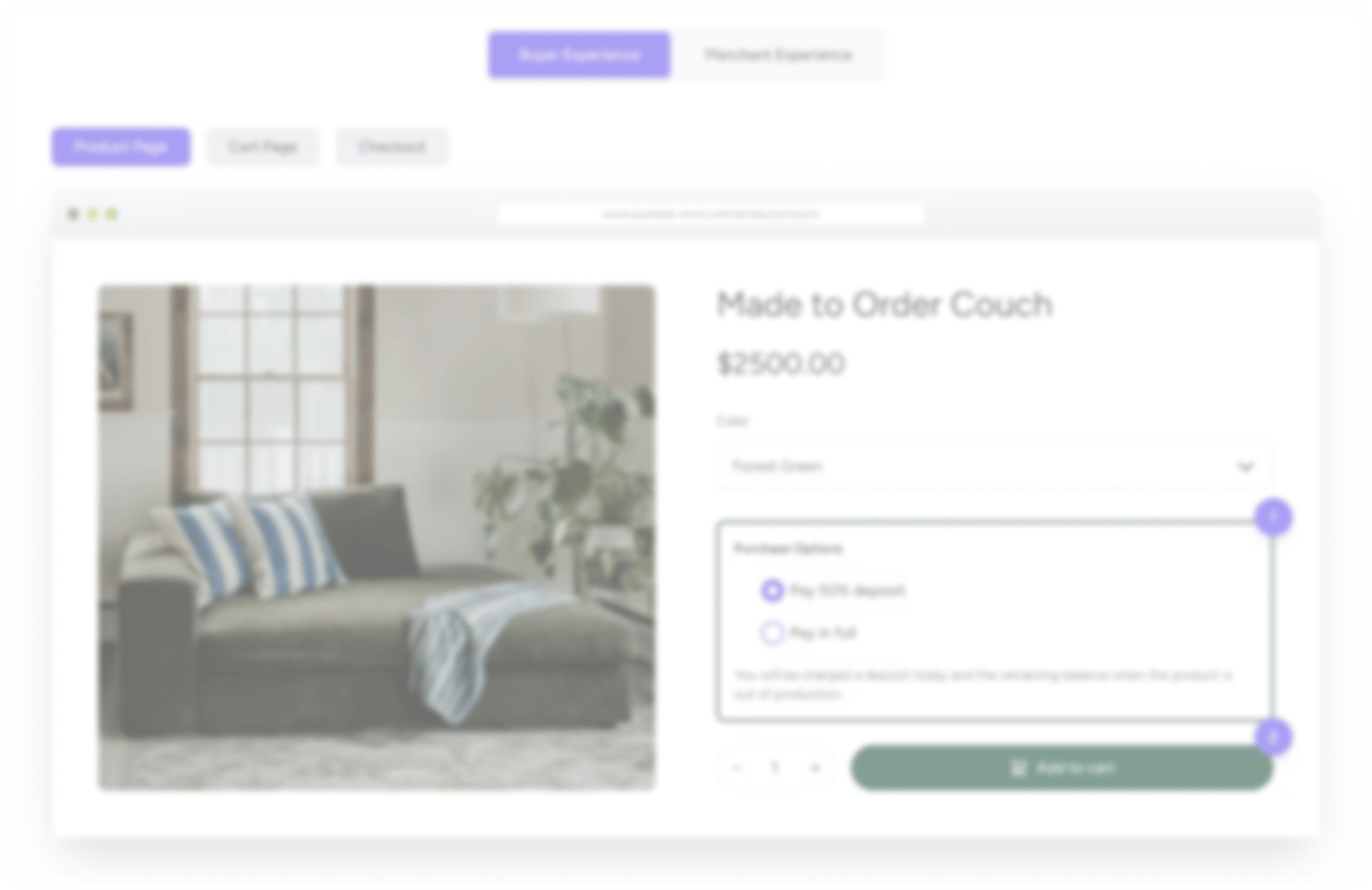 Downpay interactive demo