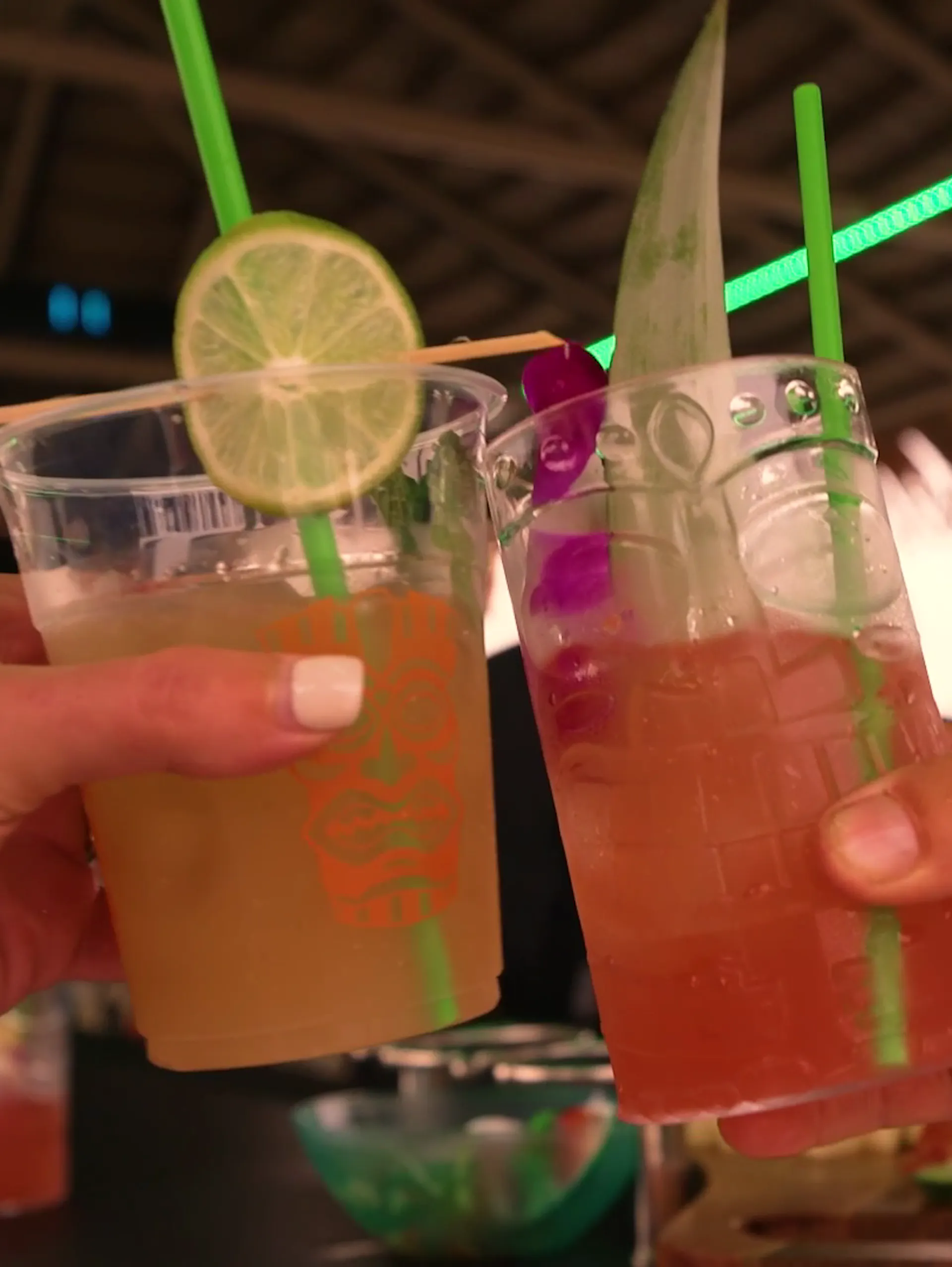 Drinks on Magical Tiki bar 