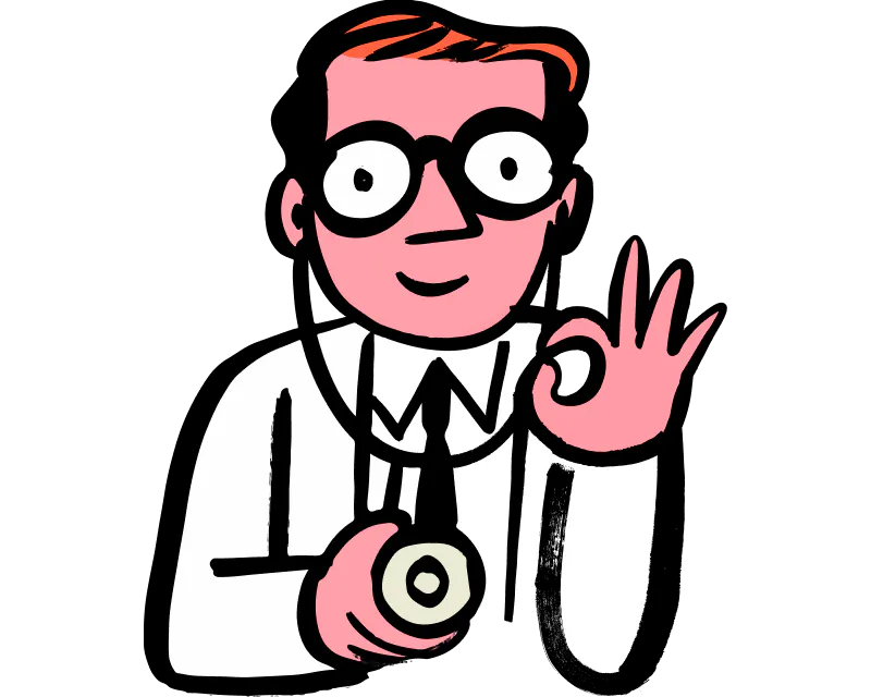 health practitioner cartoon
