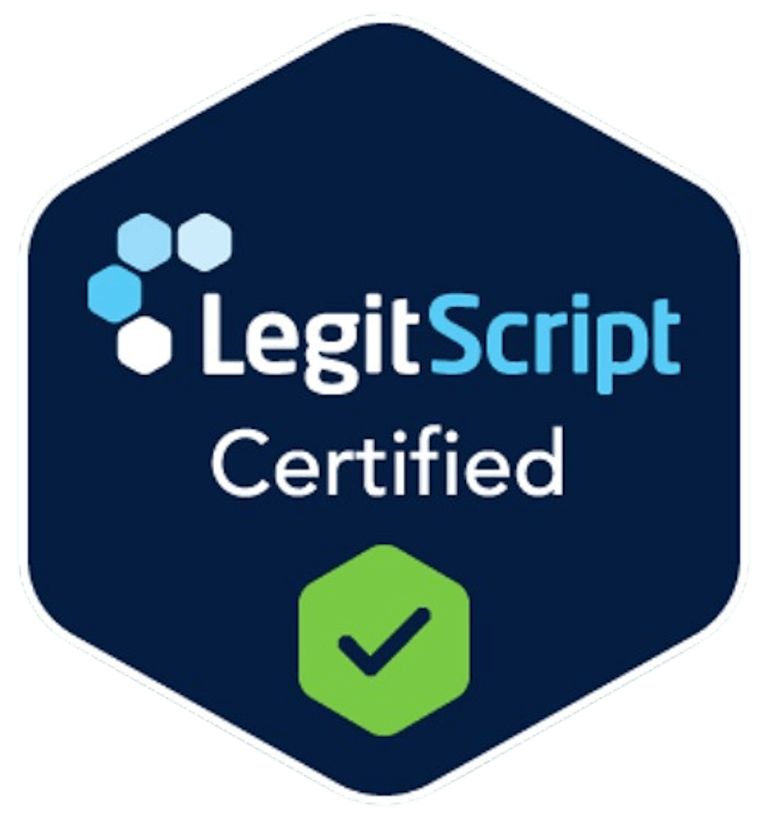 Mosh LegitScript certification