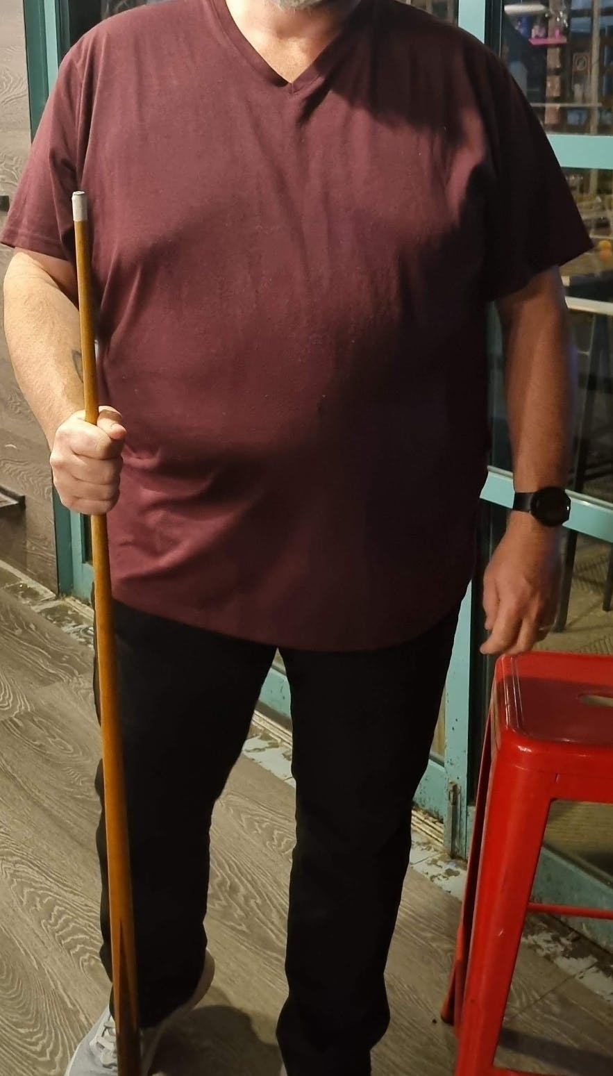 Steve before photo, weight loss treatment