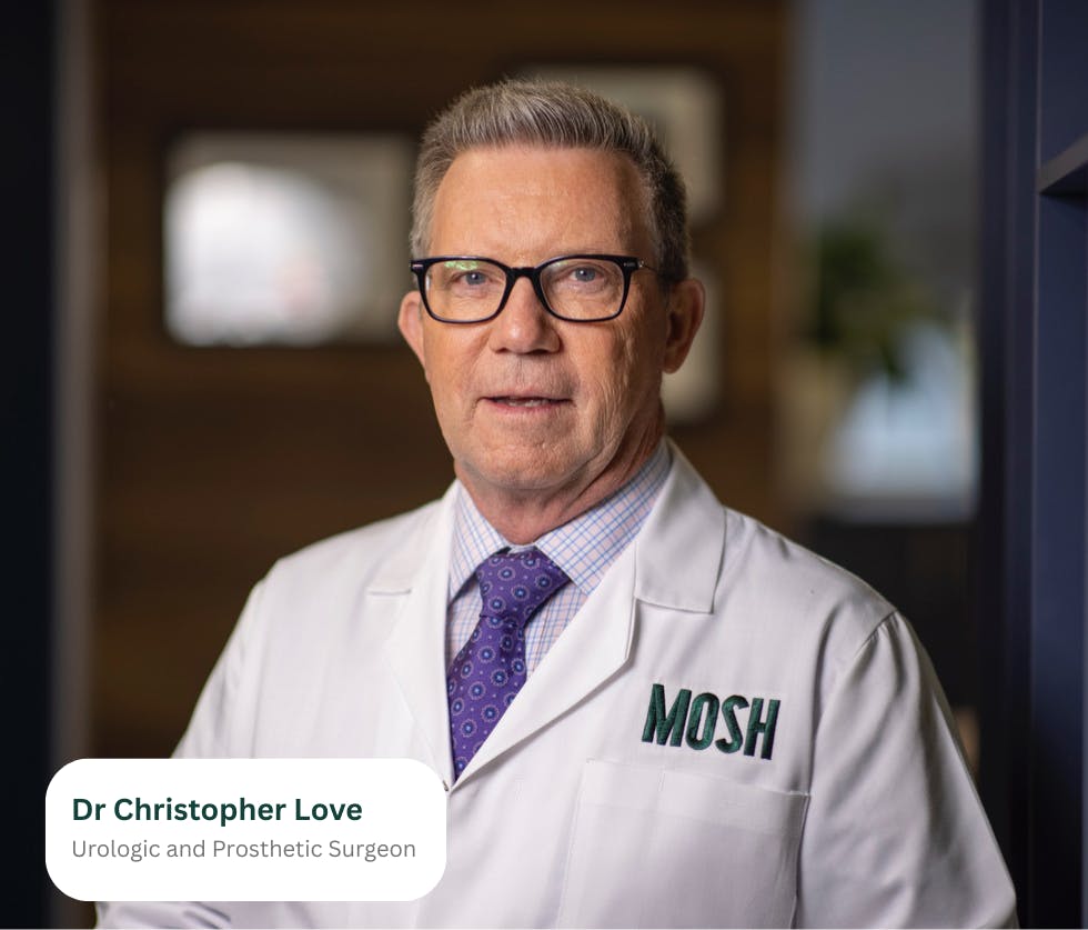 Doctor Christopher Love, Urologic & Prosthetic Surgeon