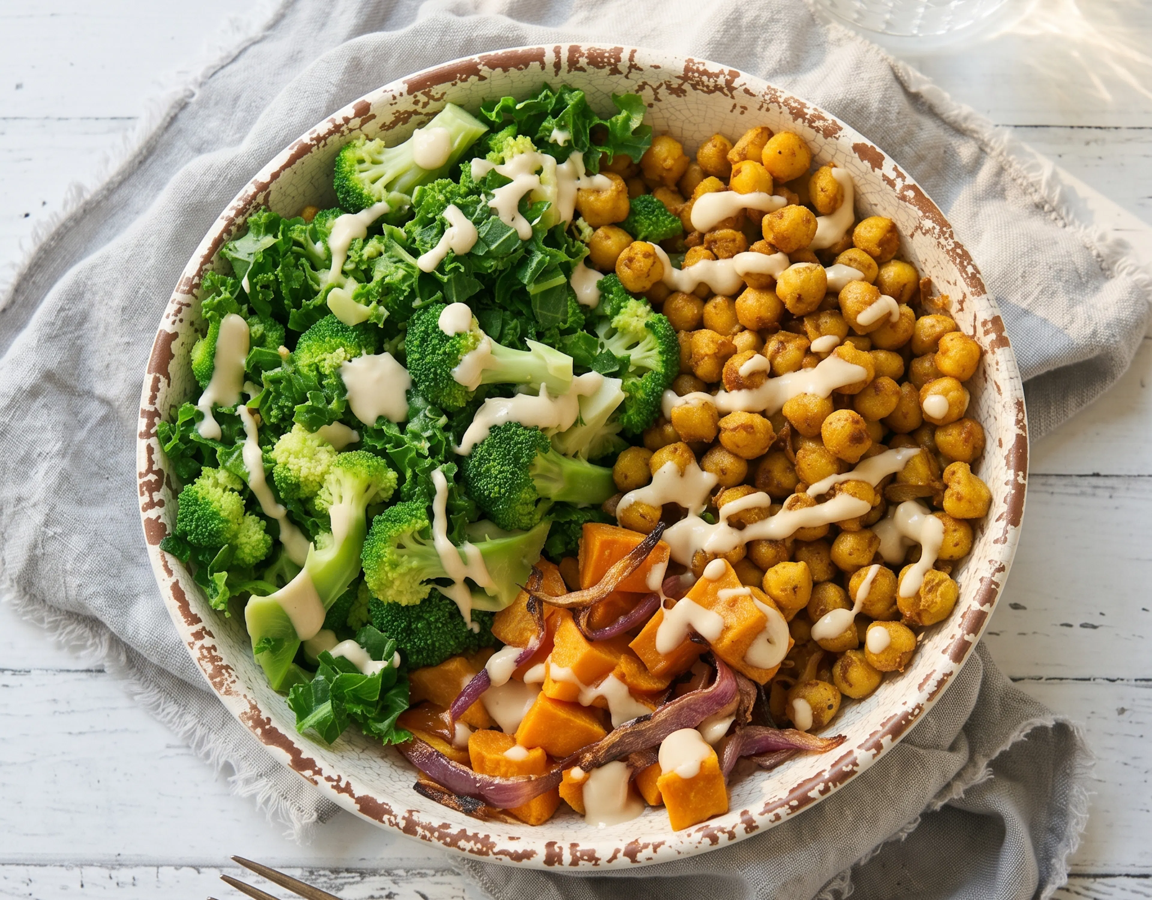 Spiced Chickpea Nourish Bowl