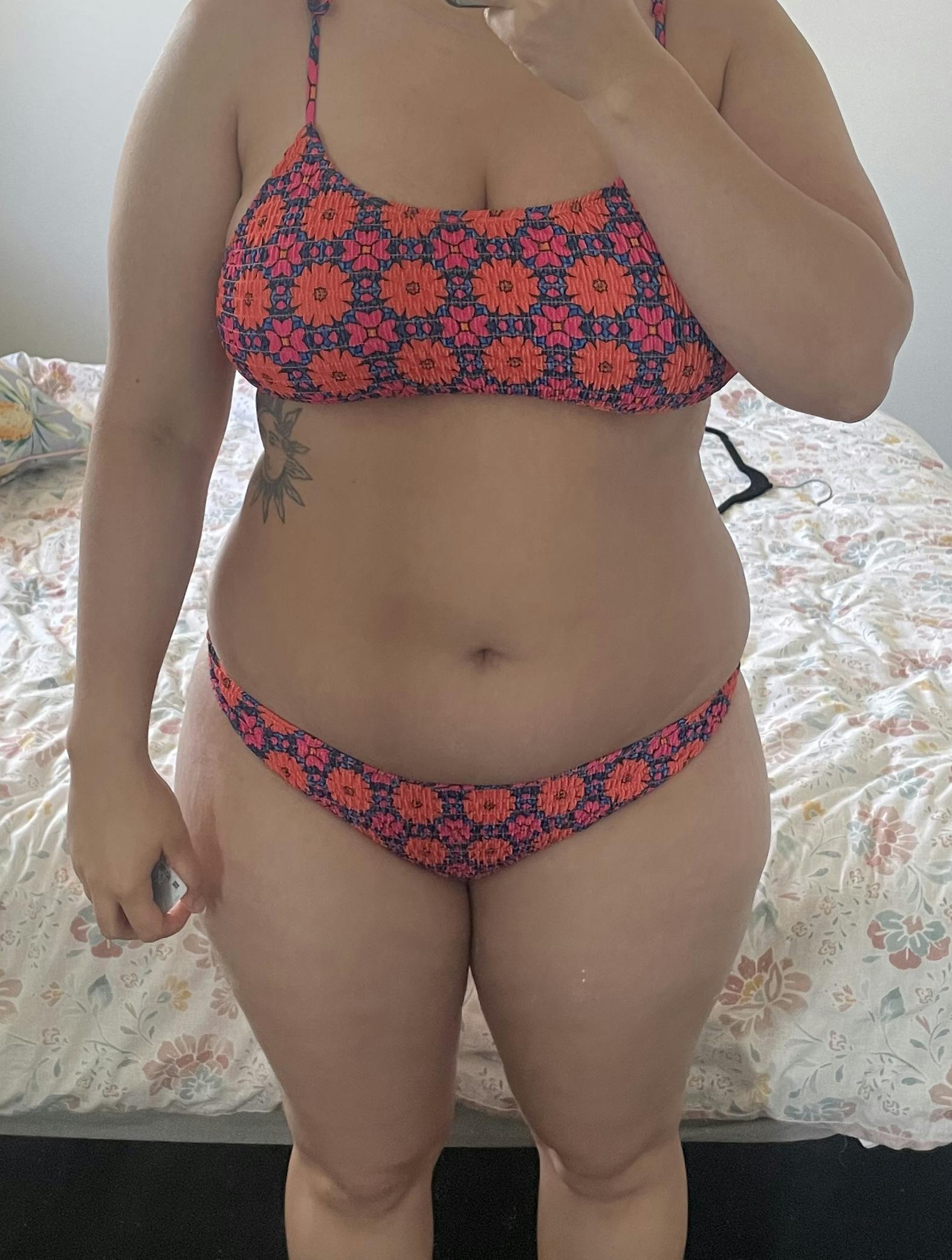 Zoie, Moshy's customer, photo before starting the weight loss treatment