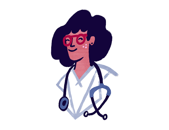 Moshy's cartoon doctor