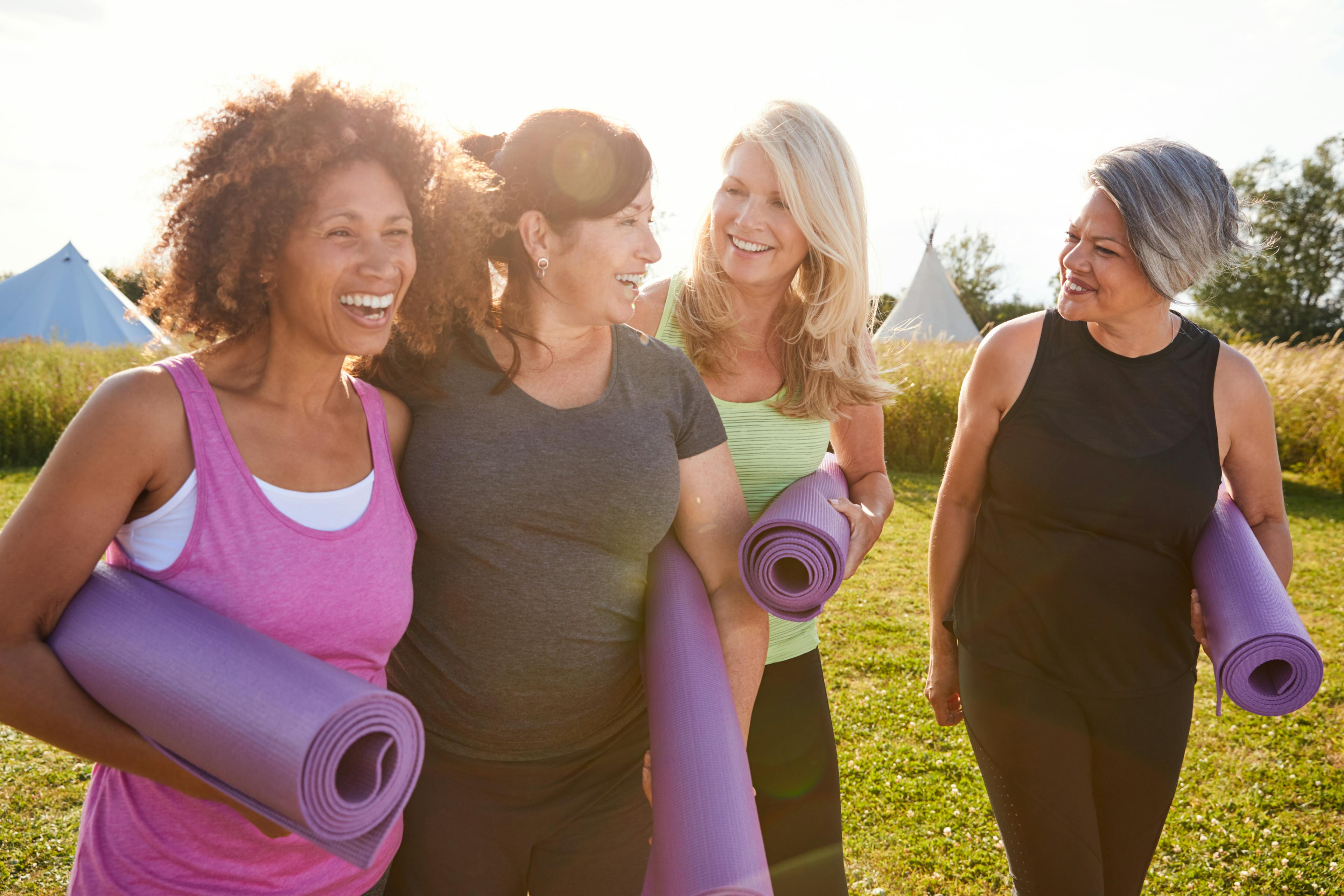 Women Exercising