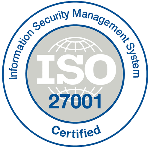 ISO 27001 accredited