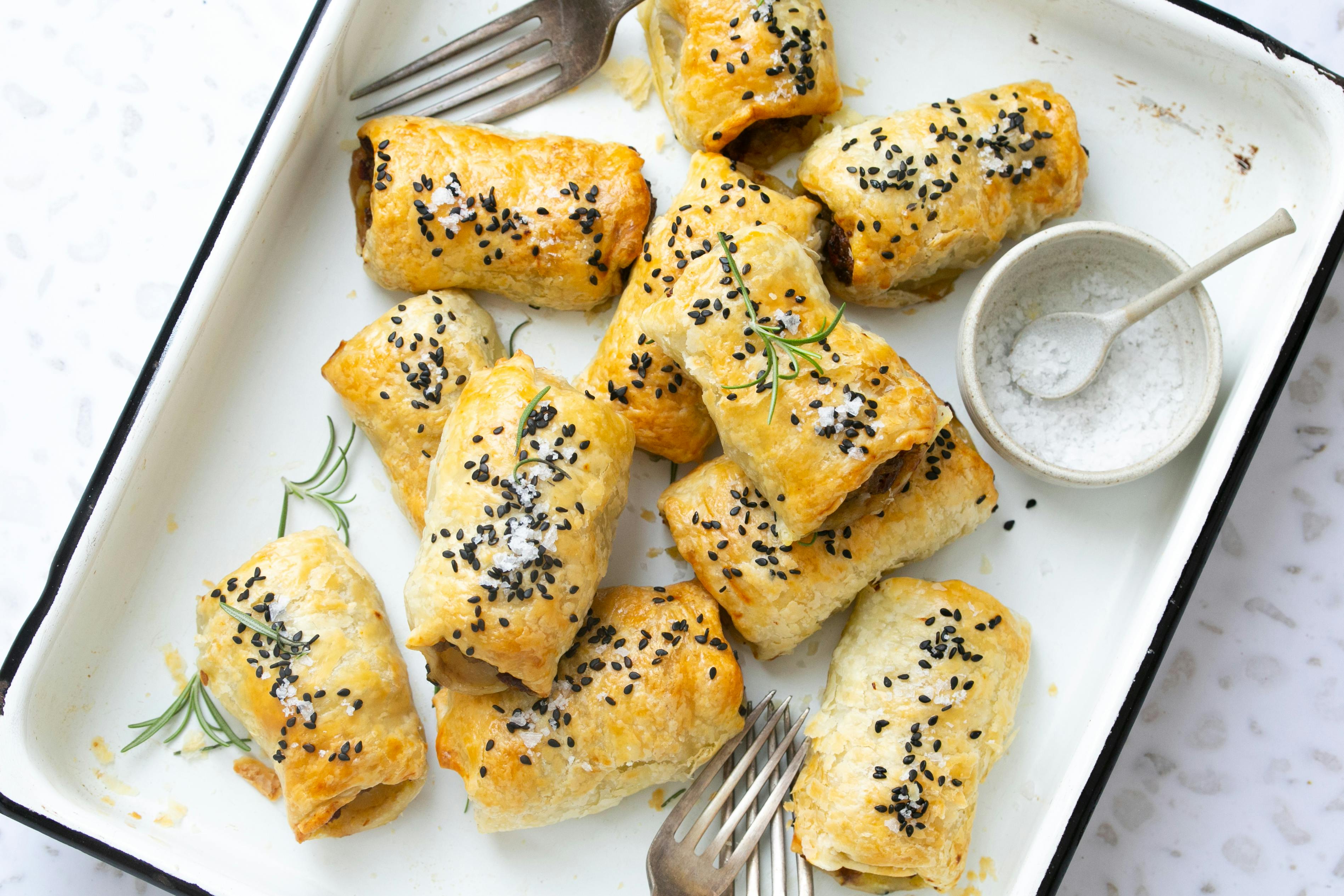 Turkey & Cranberry Sausage Rolls