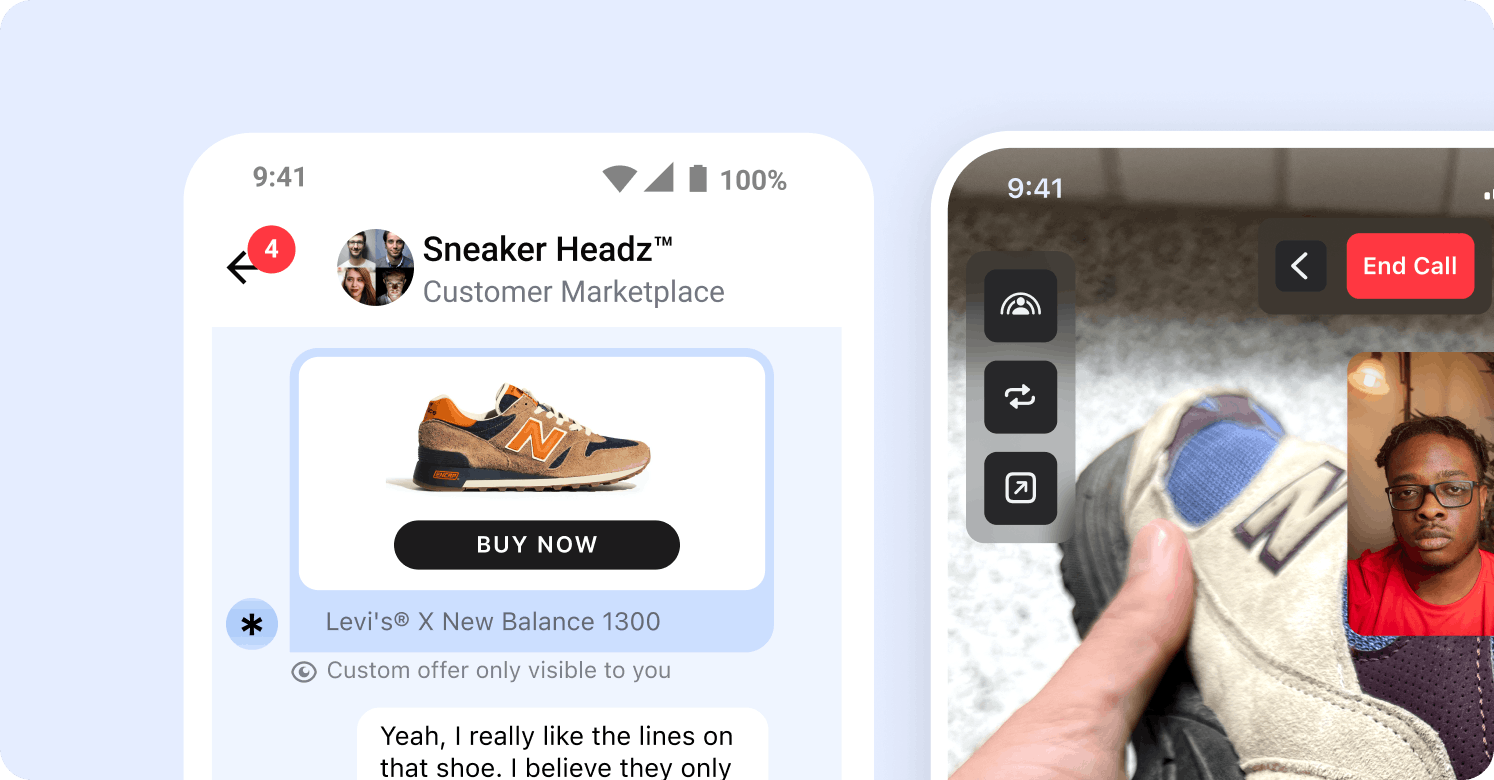 example of marketplace app