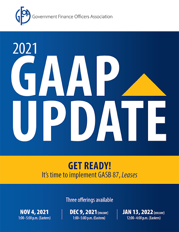 2021 GAAP Update Registration Form and Brochure