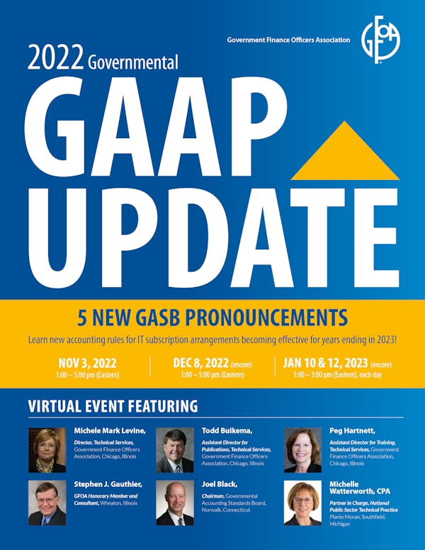 GAAP Update Brochure Cover.