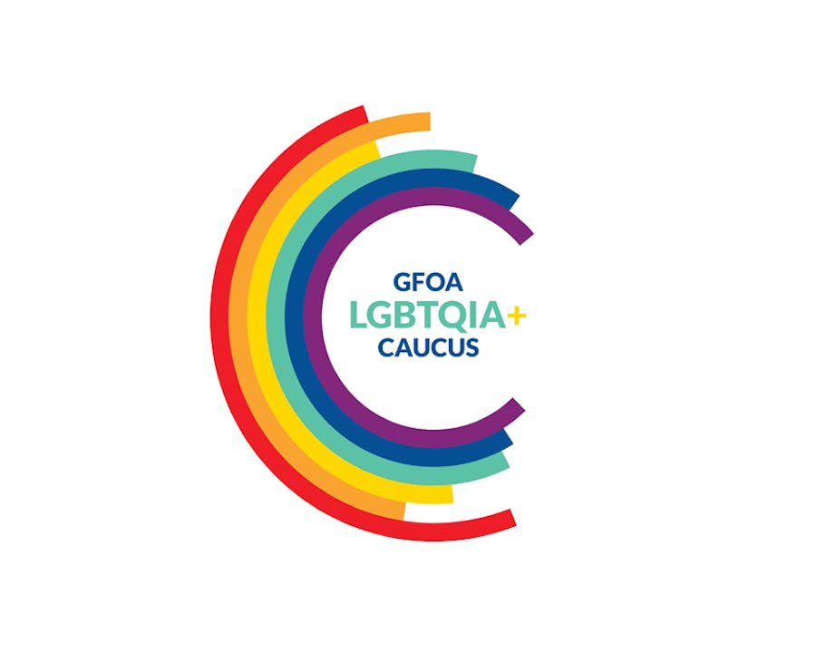 LGBTQIA+ logo.