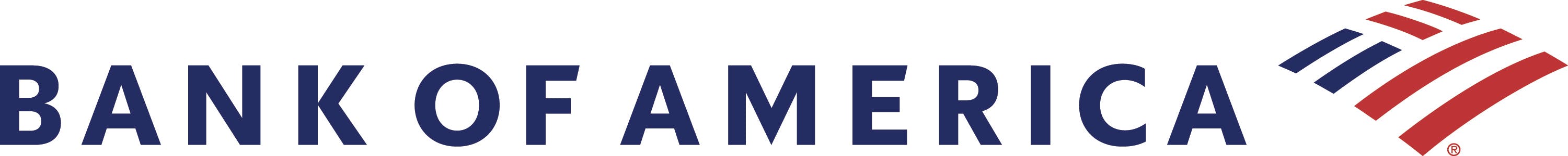 Bank of America Logo. 