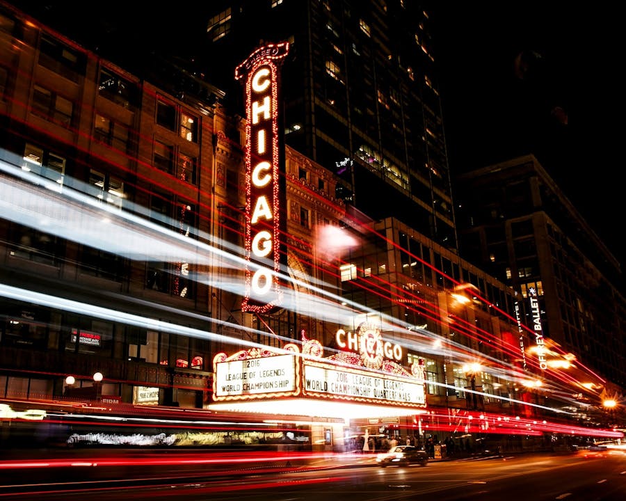 Chicago Theater marquee