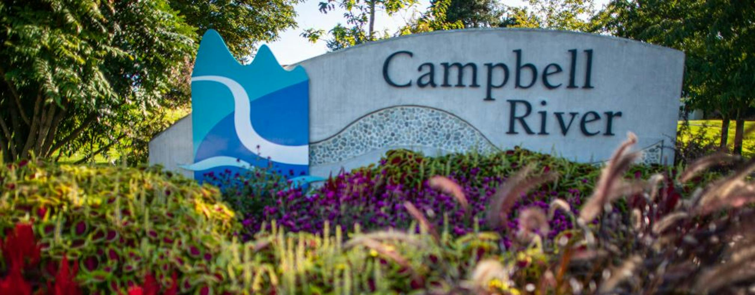 Photo of Campbell River Sign