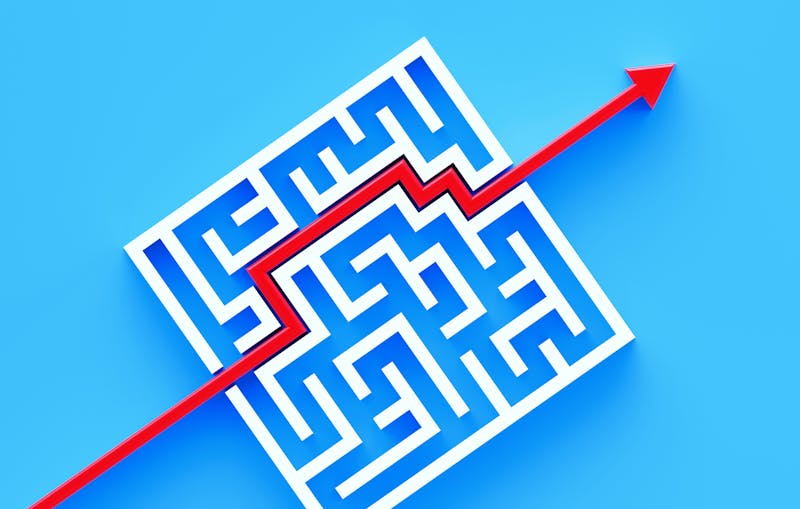 Image of maze. 